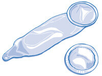picture of a male condom